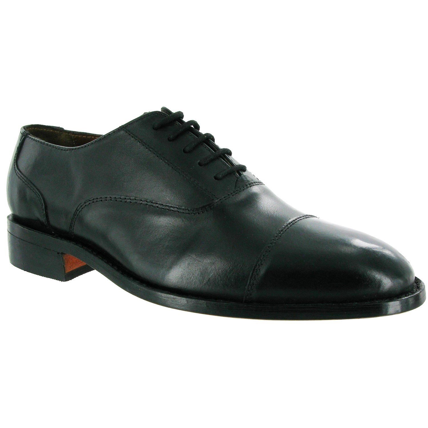 Amblers Men's James Leather Soled Oxford Shoe Black 10874 - Black 6