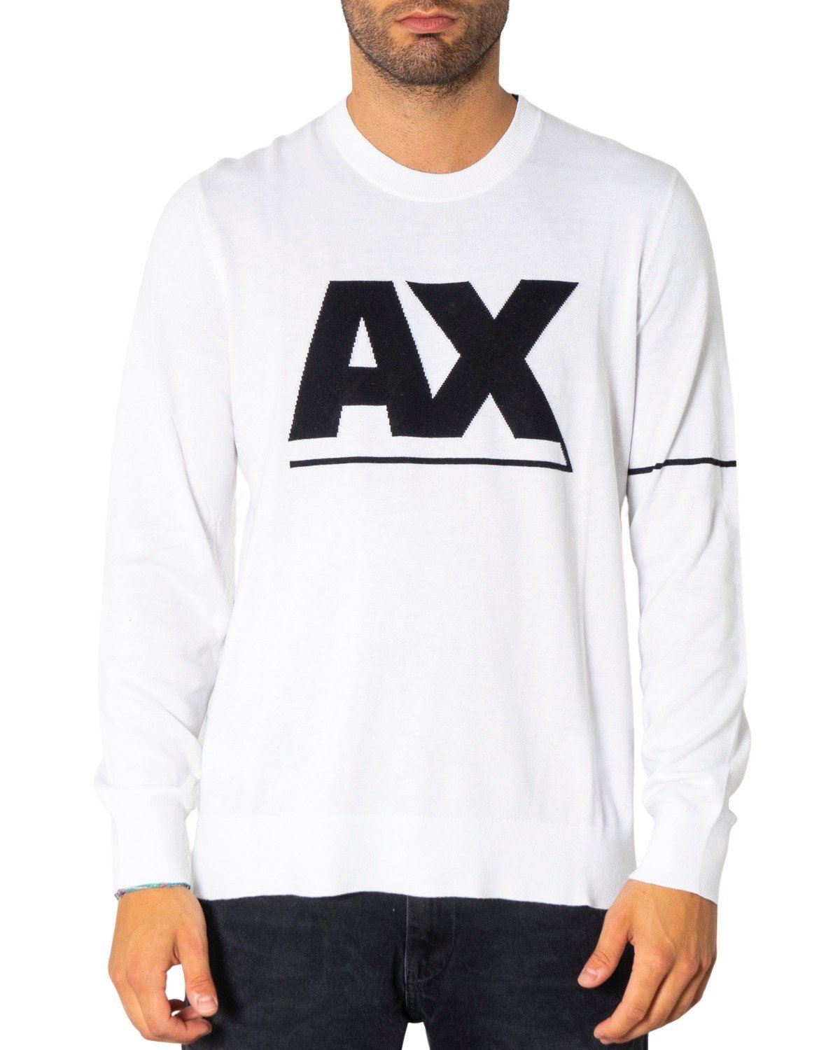 Armani Exchange Men's Sweater Various Colours 308093 - white XS