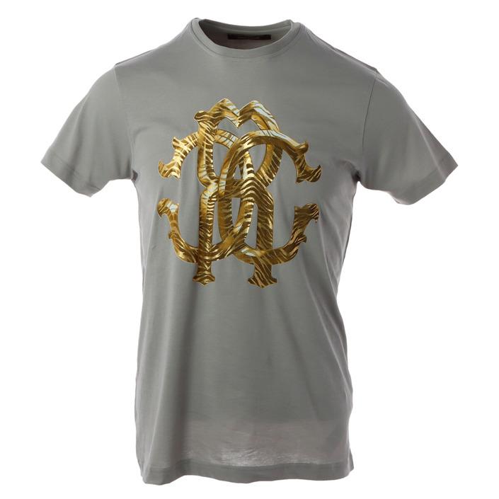 Roberto Cavalli - Roberto Cavalli Men T-Shirt - grey M