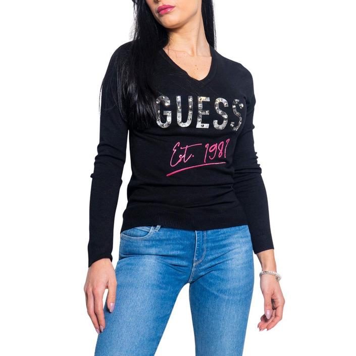 Guess Women's Sweater Black 219234 - black XS