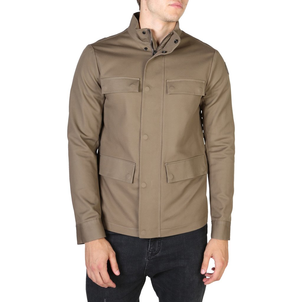 Emporio Armani Men's Bomber Brown 3Y1K021NCBZ - brown S