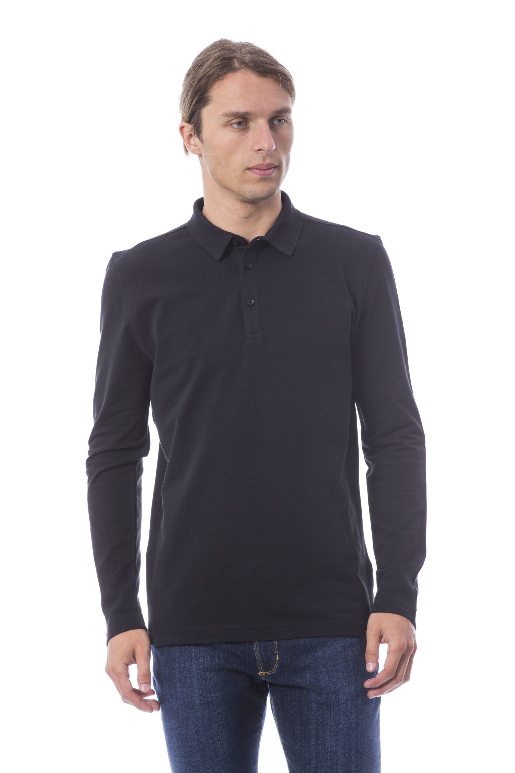 Verri Men's Vnero Polo Shirt Black VE995688 - L