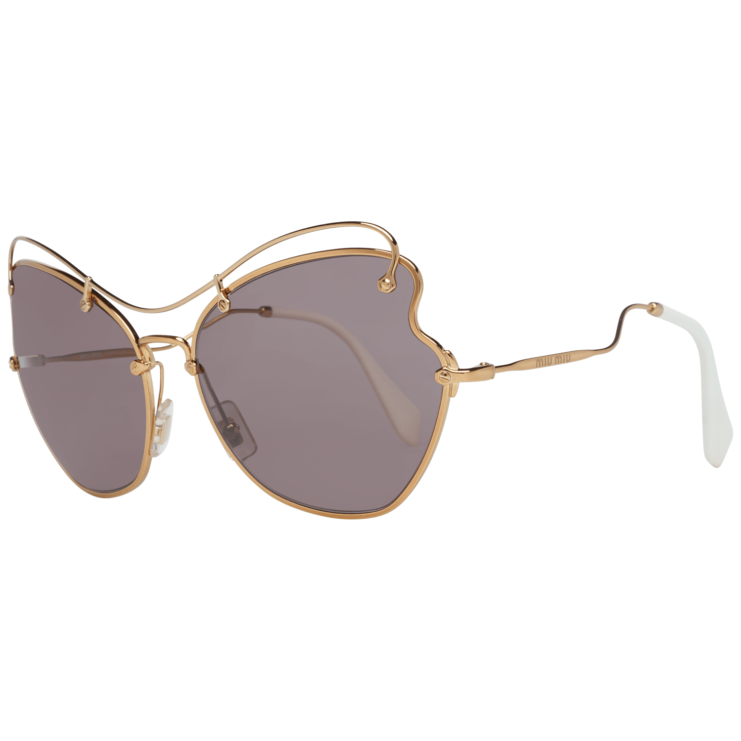Miu Miu Women's Sunglasses Gold MU56RS 7OE6X165