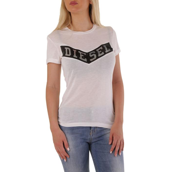 Diesel Women's T-Shirt White 302478 - white 2XS