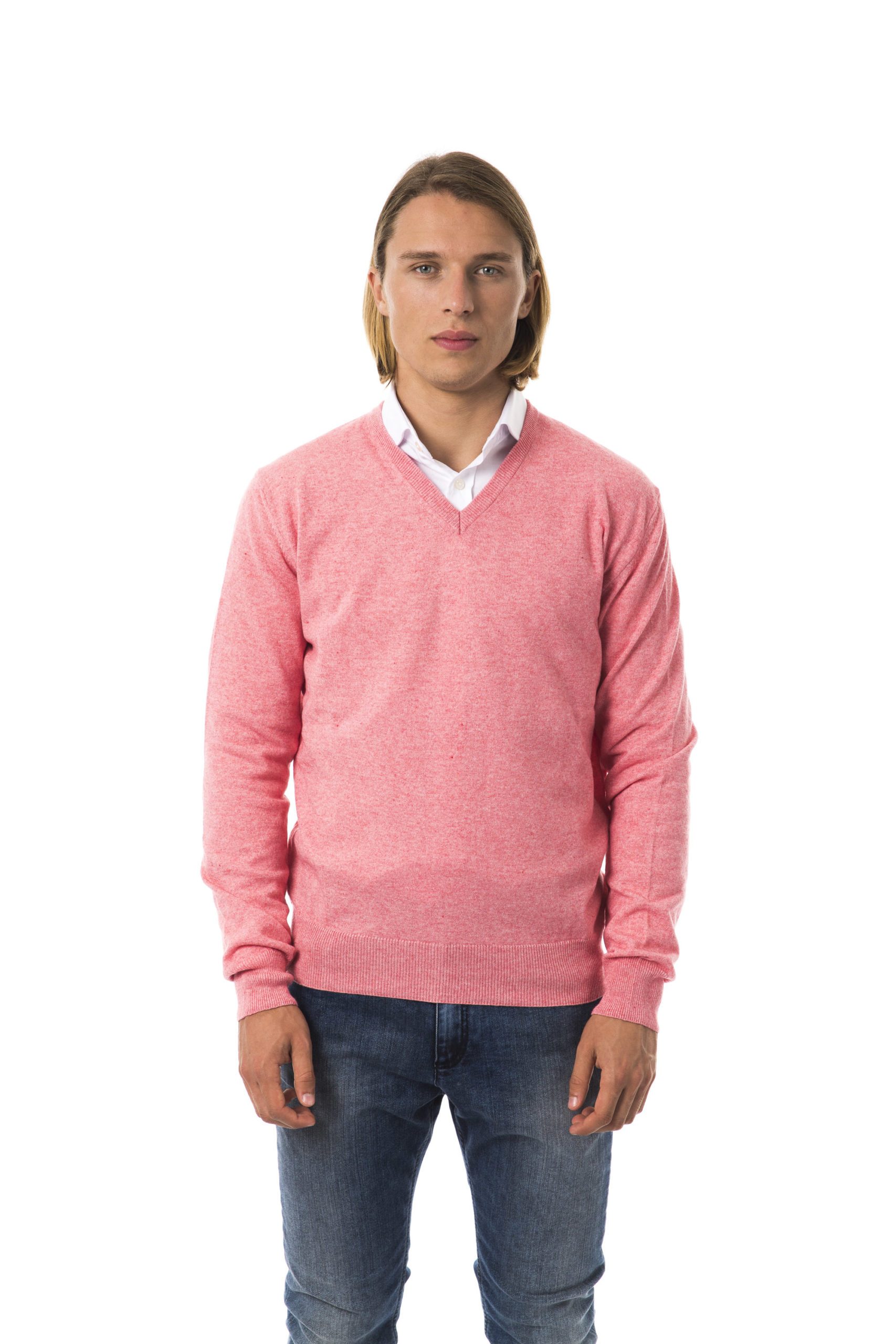 Uominitaliani Men's Corallo Sweater Pink UO817217 - M