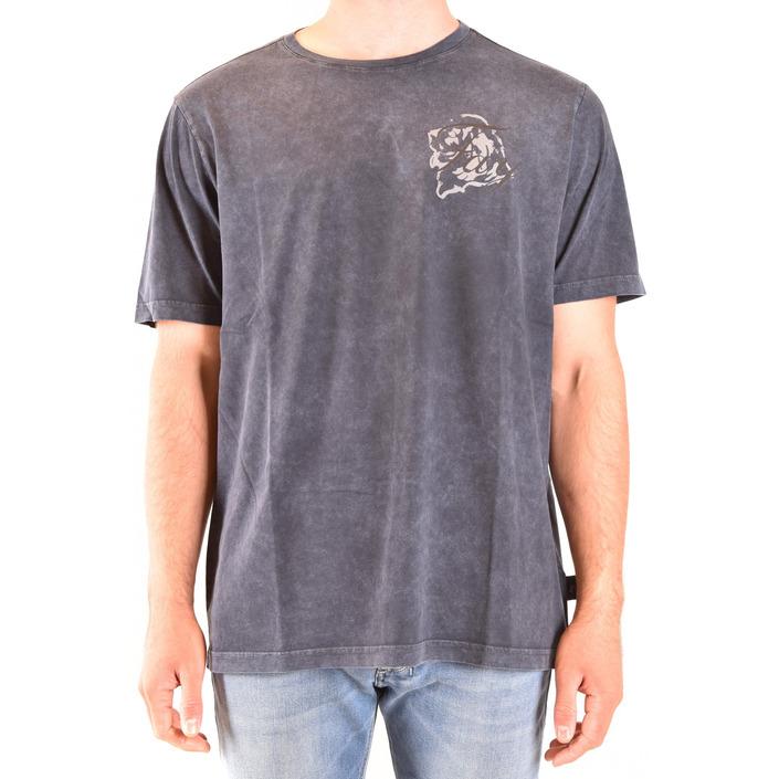 Fay Men's T-Shirt Blue 180008 - blue 3XL