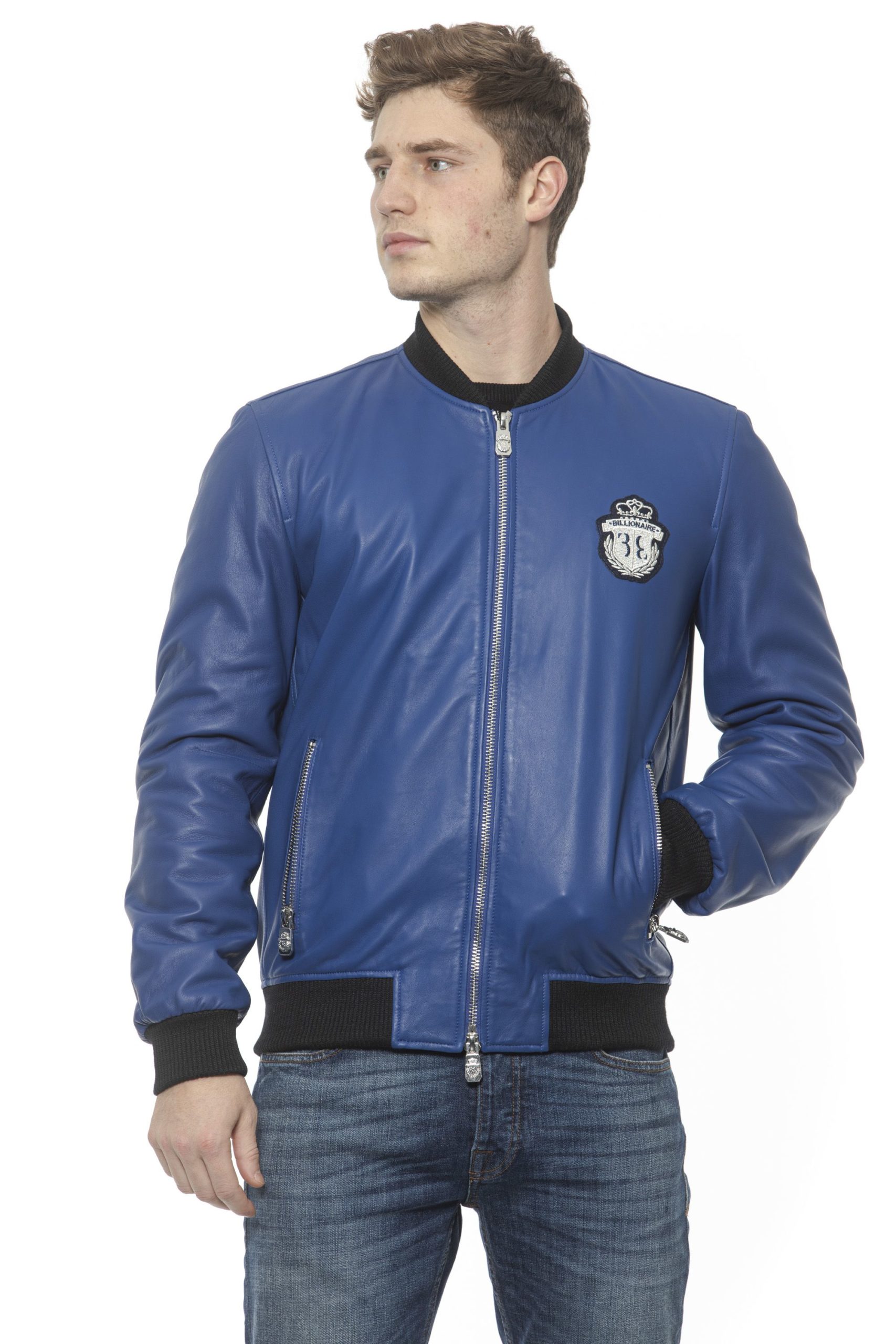 Billionaire Italian Couture Men's Bluette Jacket Blue BI1313459 - M