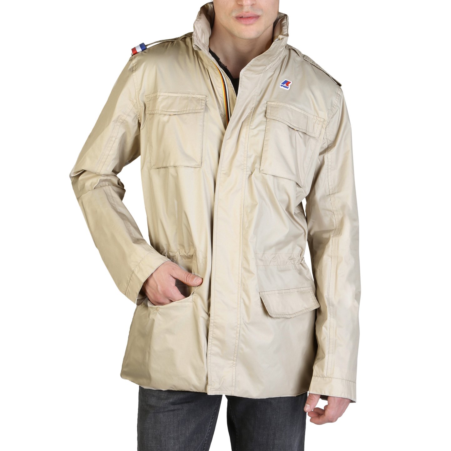 K-Way Men's Jacket Various Colours K007EA0 - brown M