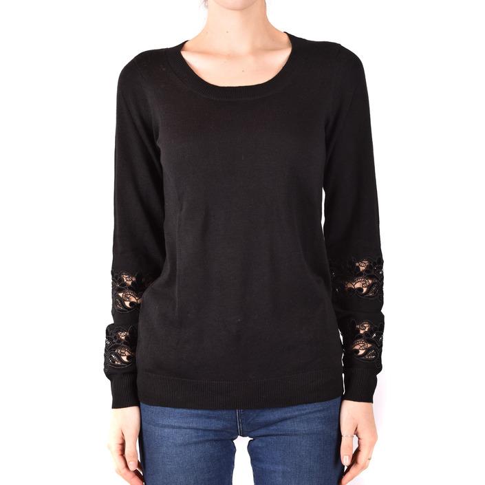 Michael Kors Women's Sweater Black 208358 - black XS