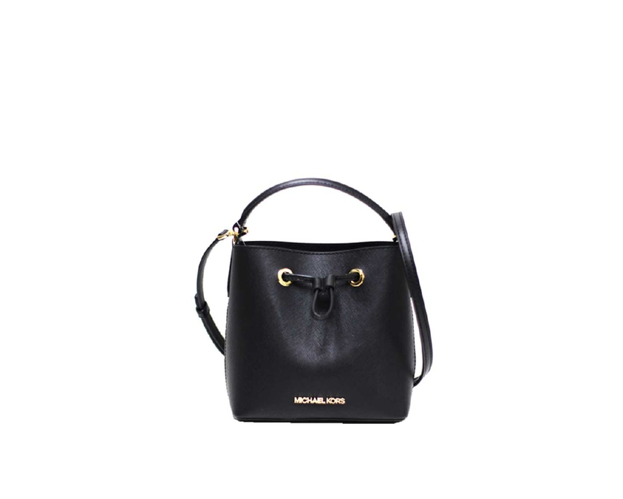 Michael Kors Women's Suri Small Bucket Crossbody Bag Black MK30368