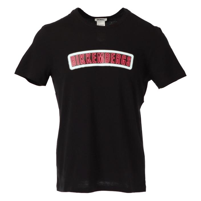 Bikkembergs Men's T-Shirt Various Colours 196353 - black XXL