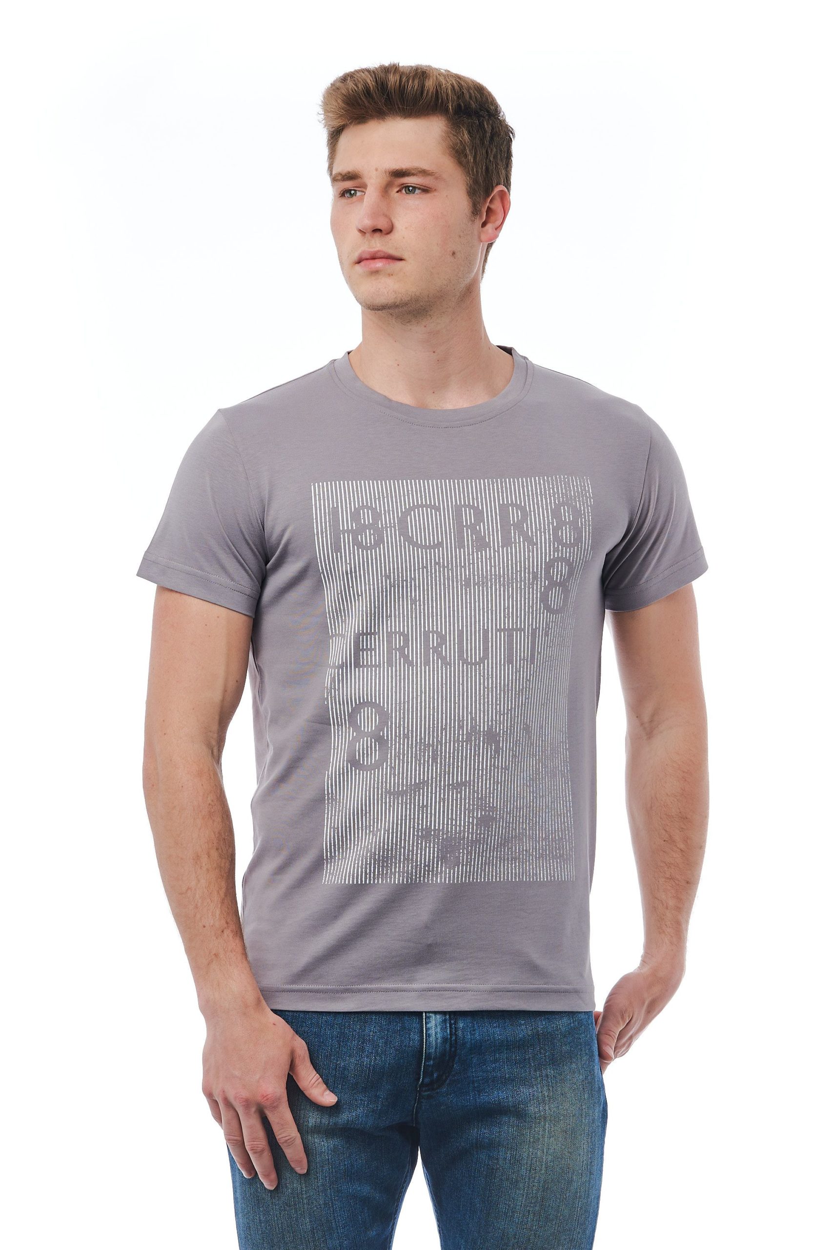 Cerruti 1881 Men's Grigio T-Shirt Gray CE1409802 - M