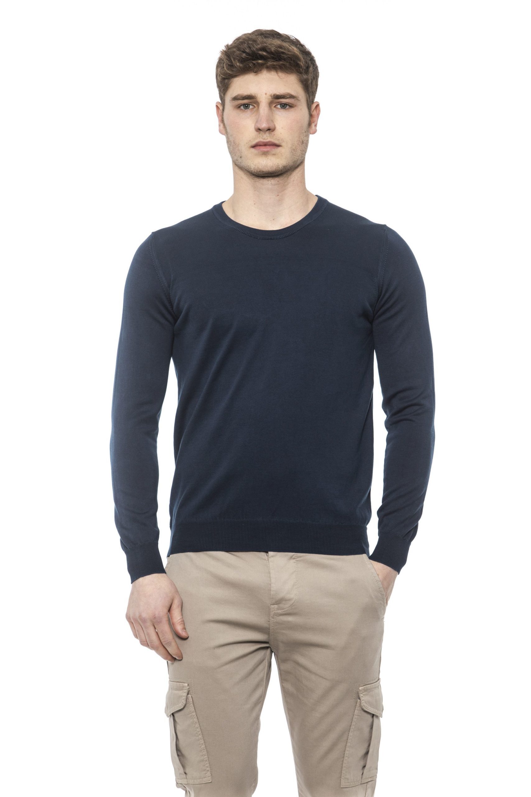 Alpha Studio Men's Notte Sweater Blue AL1374609 - IT56 | XXL