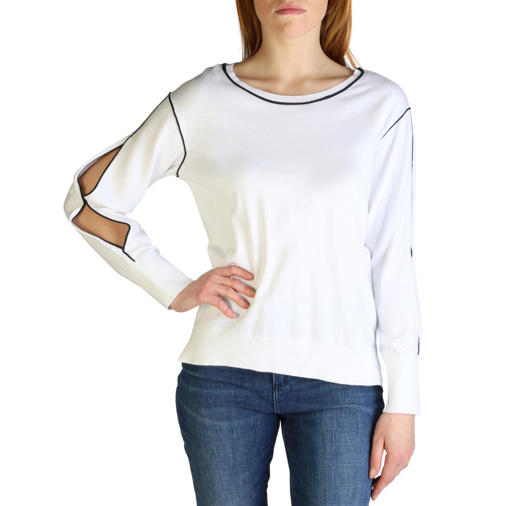 Armani Exchange Women's Sweater White 3ZYM1H_YMA9Z - white XS