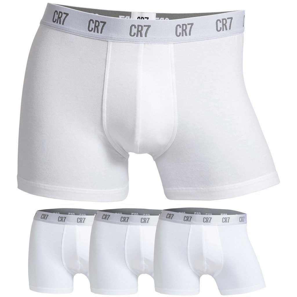 CR7 Cristiano Ronaldo Men's Boxers Various Colours 8100-4920-100 - white S