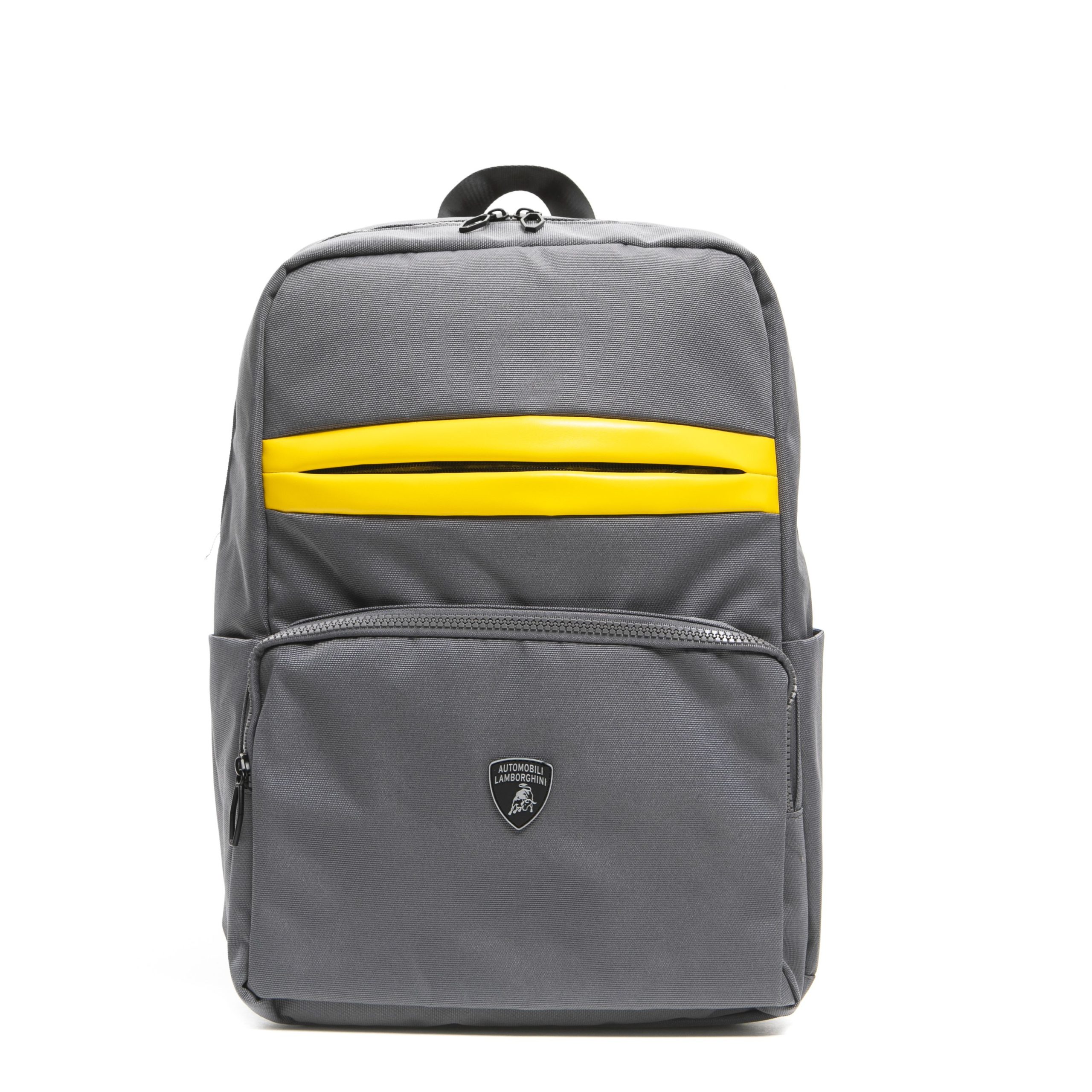 Lamborghini Men's Grigio Backpack Grey LA1263014