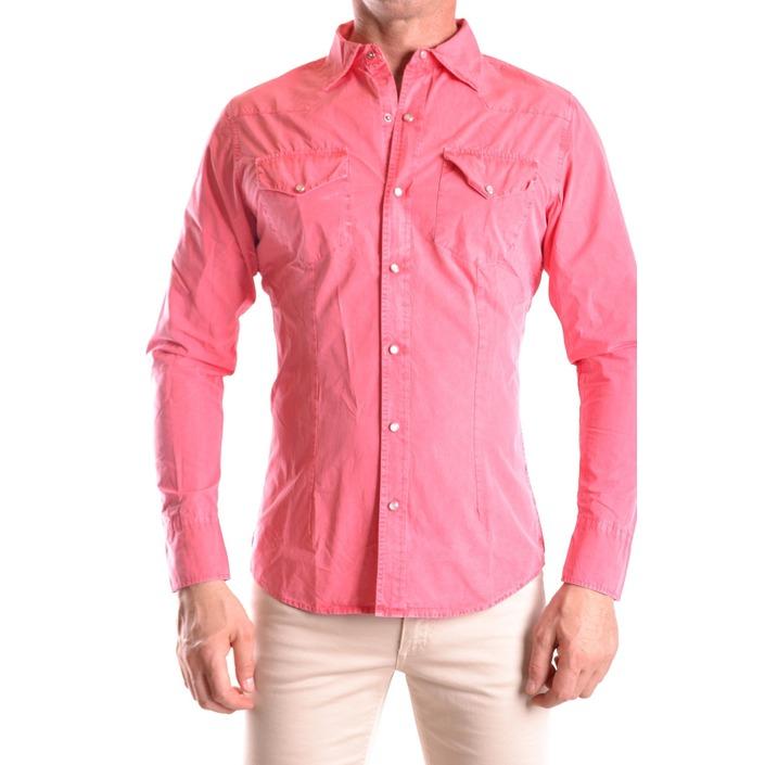 Daniele Alessandrini Men's Shirt Pink 186669 - pink S