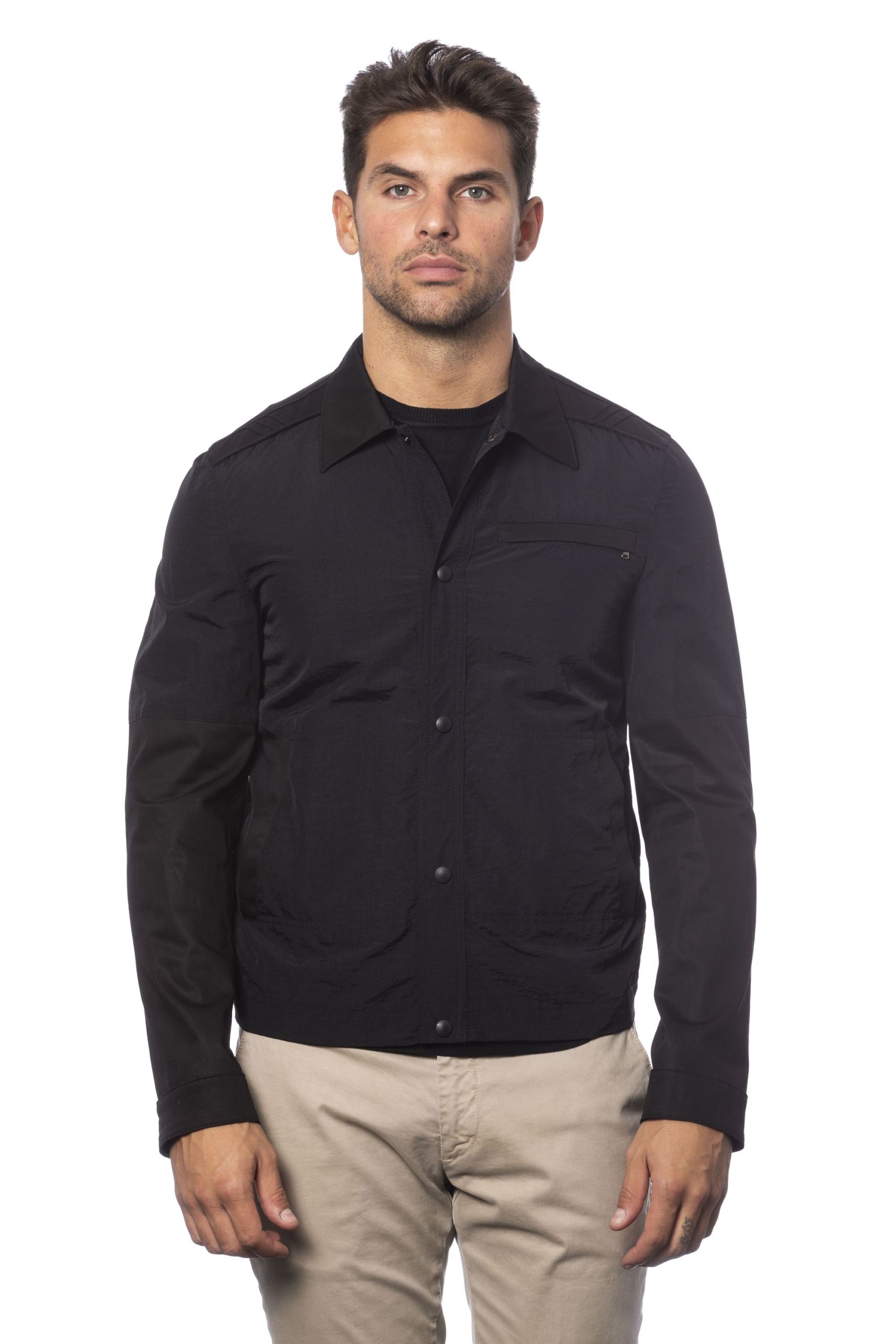 Verri Men's Nero Jacket Black VE823510 - IT48 | M