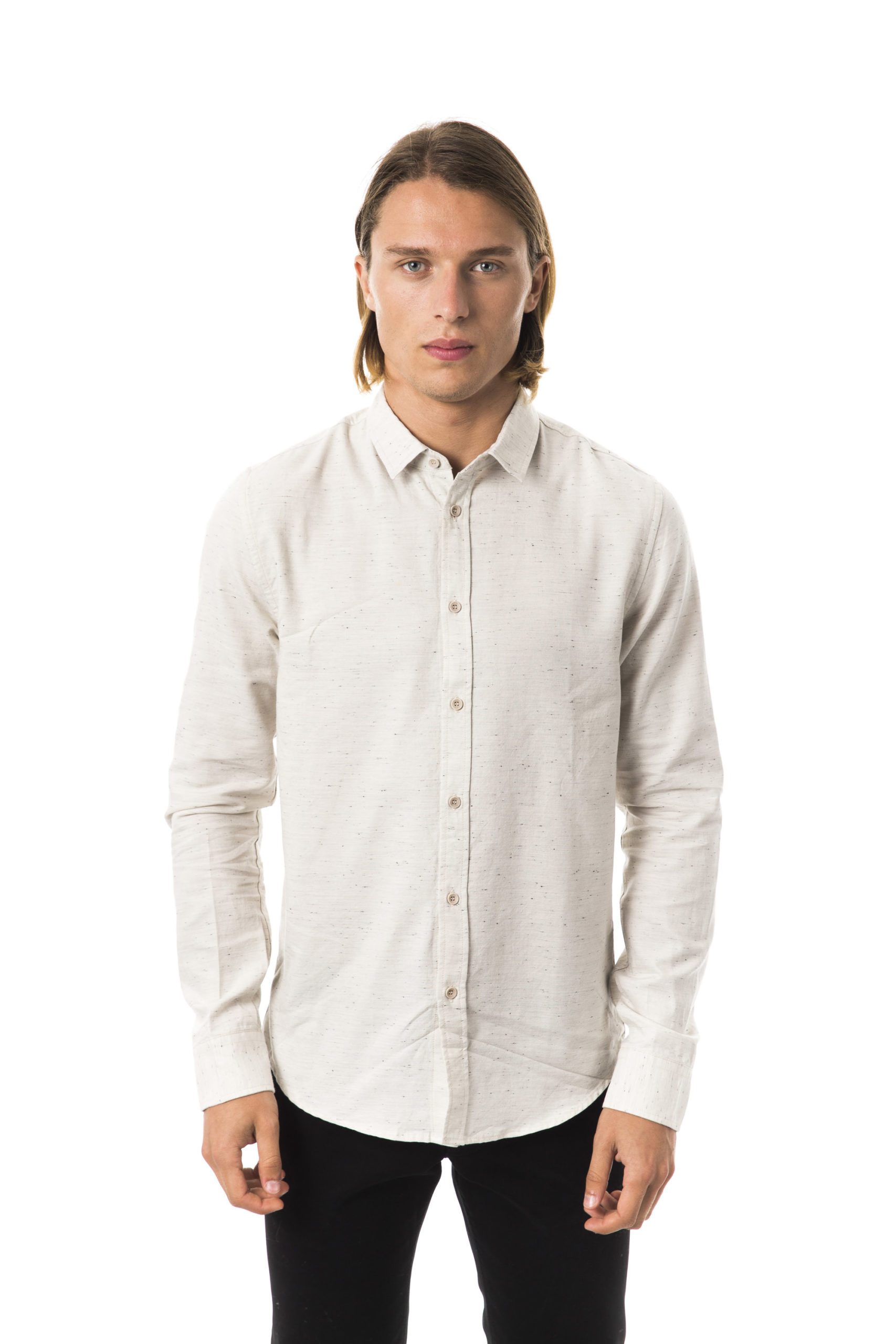 BYBLOS Men's Sandbis Shirt Beige BY1394834 - S