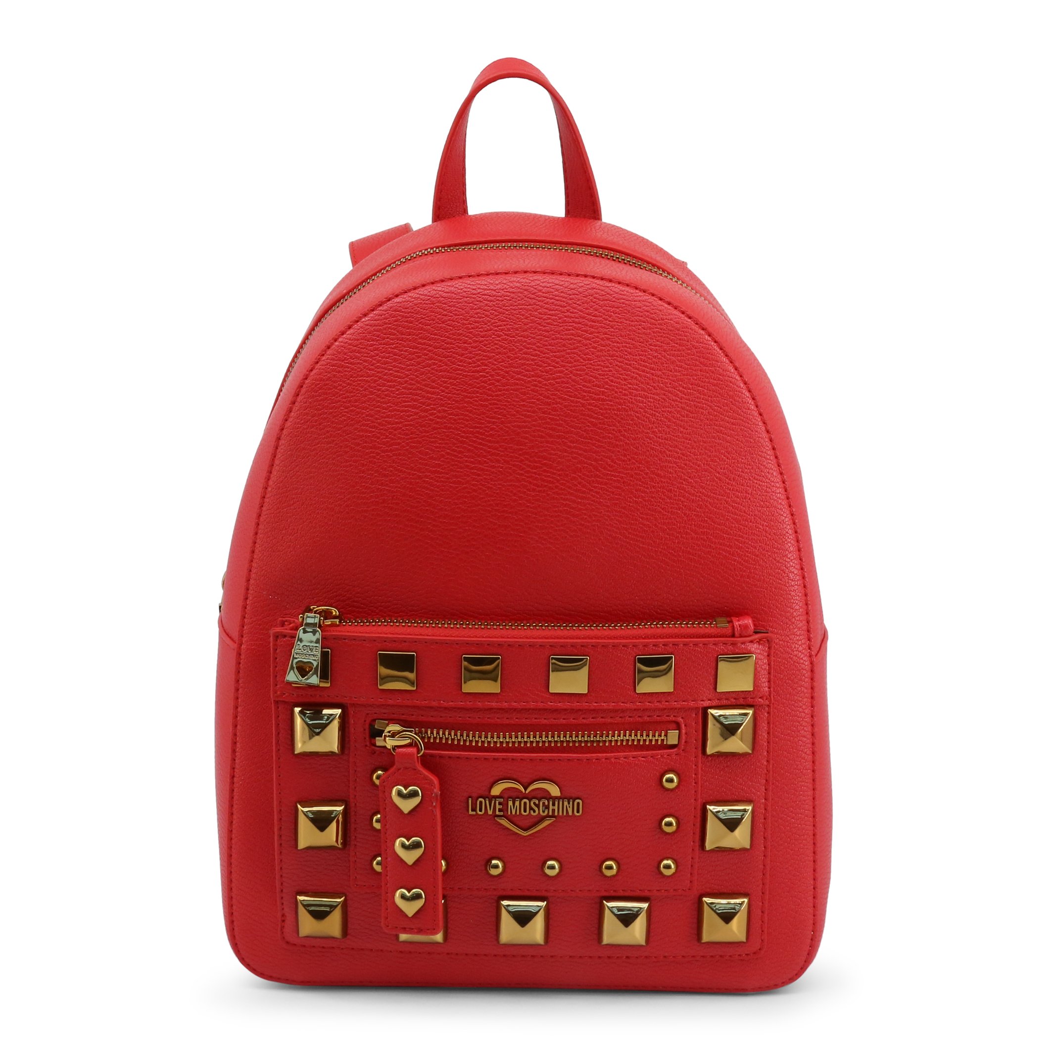 Love Moschino Women's Backpack Black JC4282PP0BKO - red NOSIZE