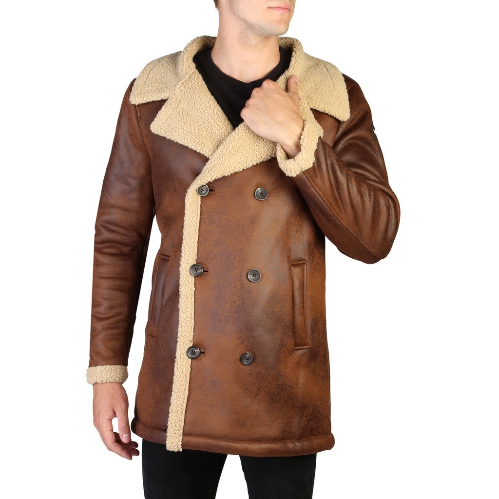 Alessandro Dell'Acqua Men's Jacket Brown 348394 - brown S