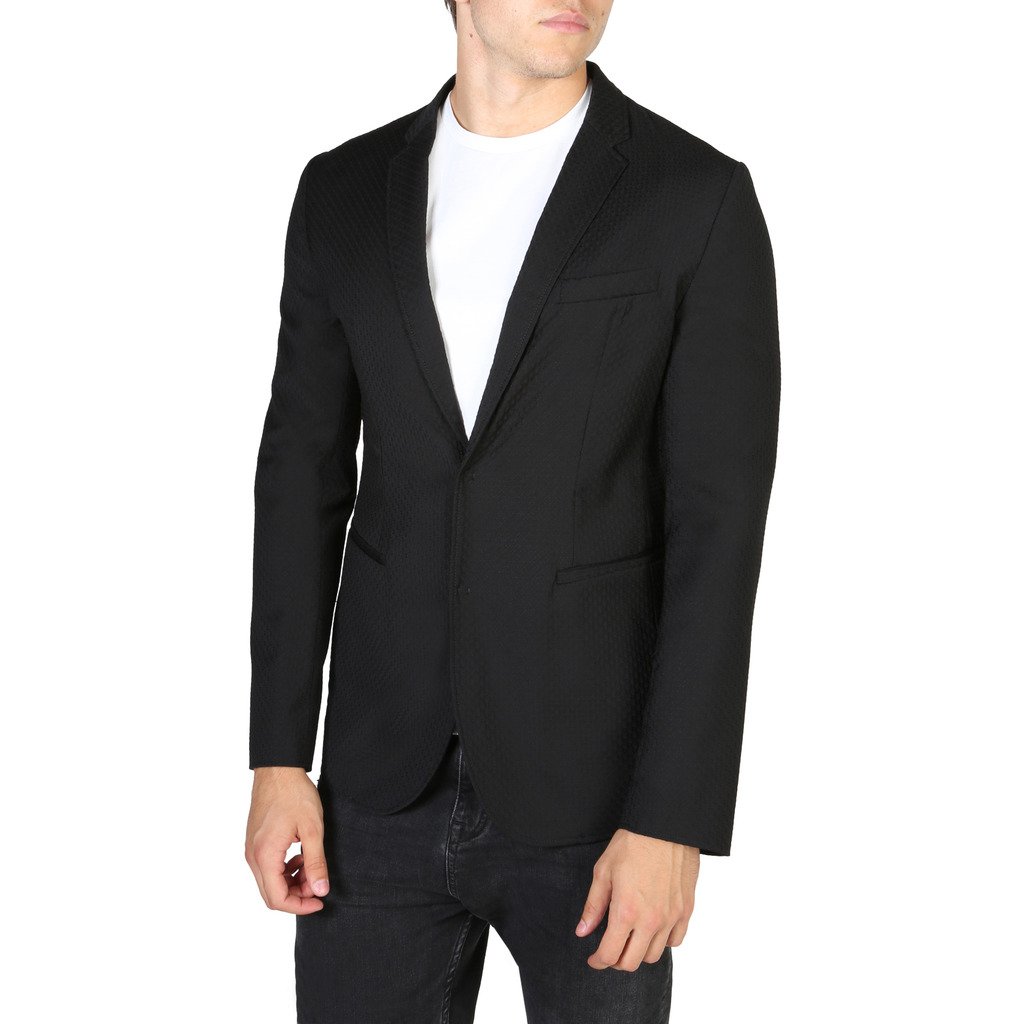 Emporio Armani Men's Blazer Black V1G620V1201 - black 54 EU