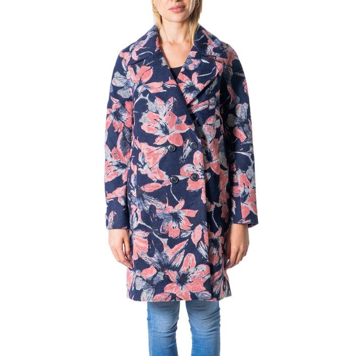 Desigual Women's Coat Blue 175890 - blue M