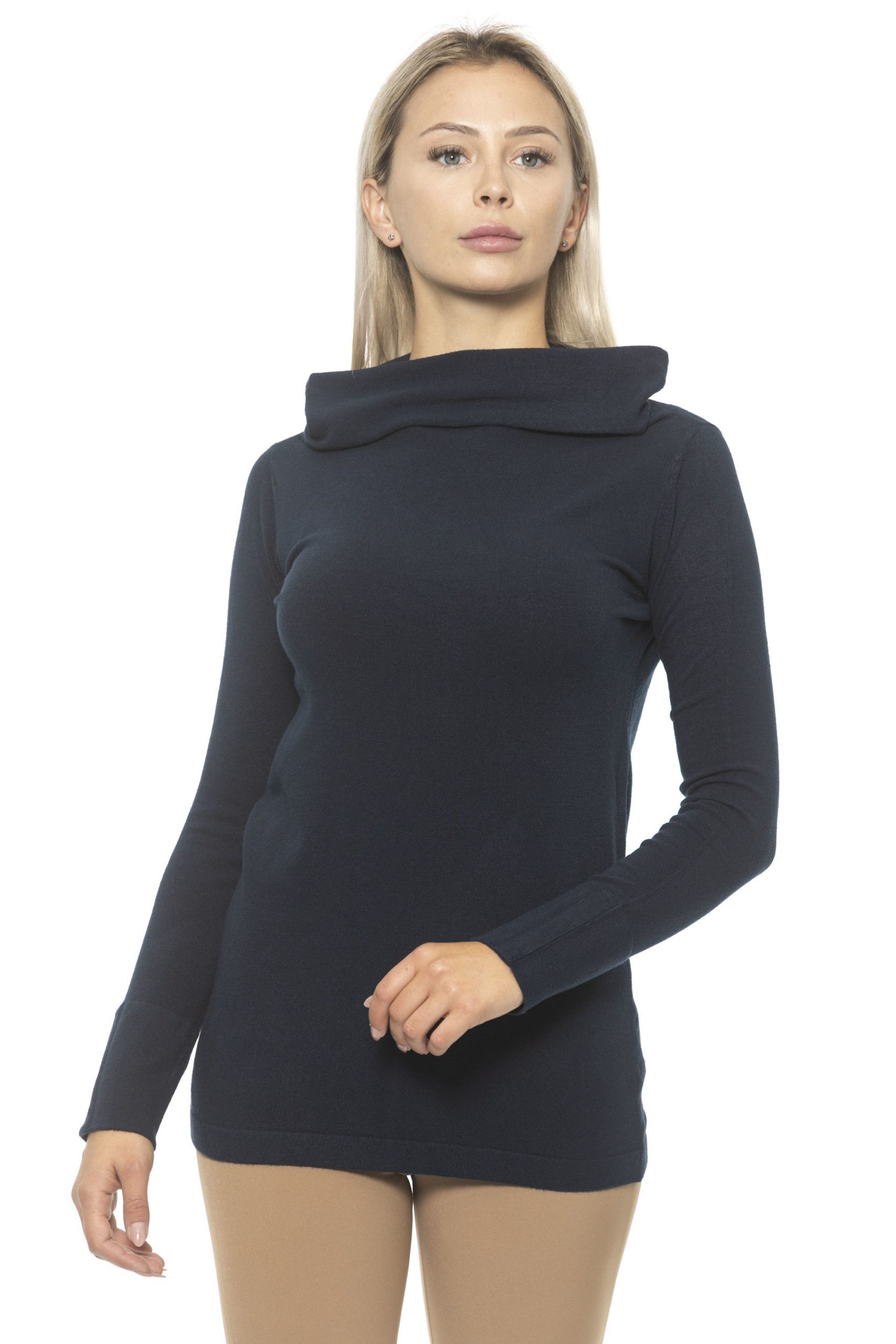 Alpha Studio Women's Sweater Blue AL1314731 - IT44 | M