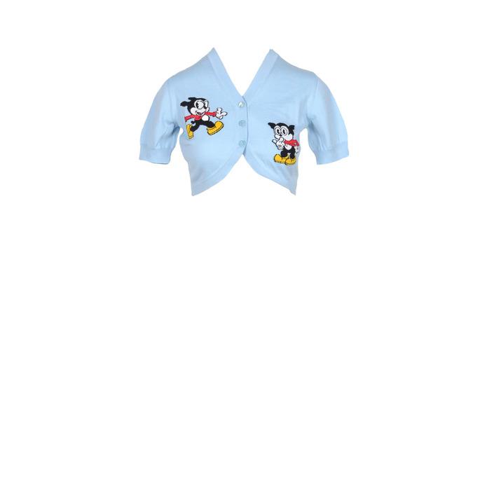 Moschino Couture - Moschino Couture Women Sweatshirts - light blue 42