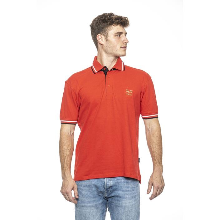 19v69 Italia Men's Polo Shirt Red 185158 - red M