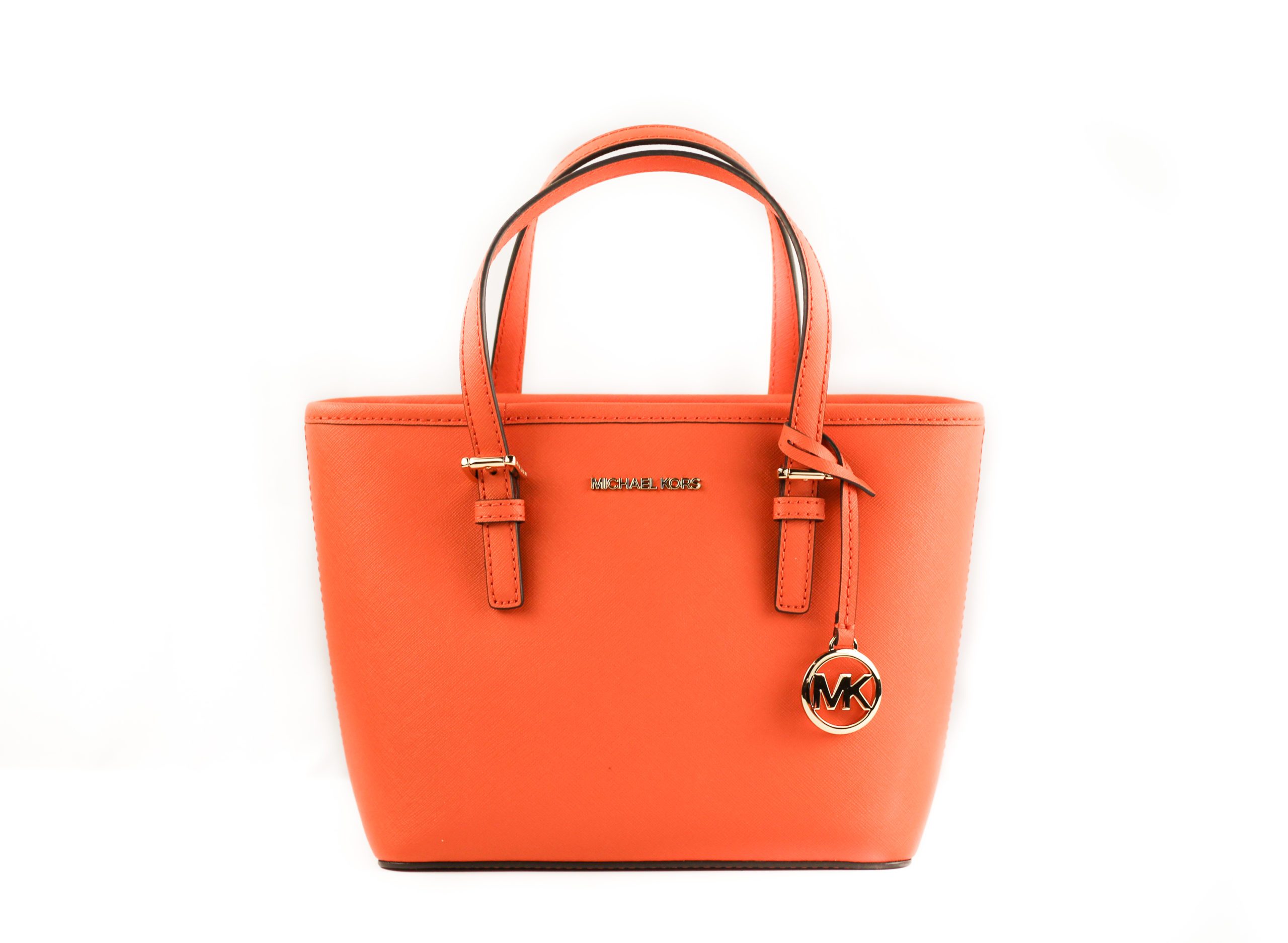 Michael Kors Women's Jet Set Tote Bag Orange 59531
