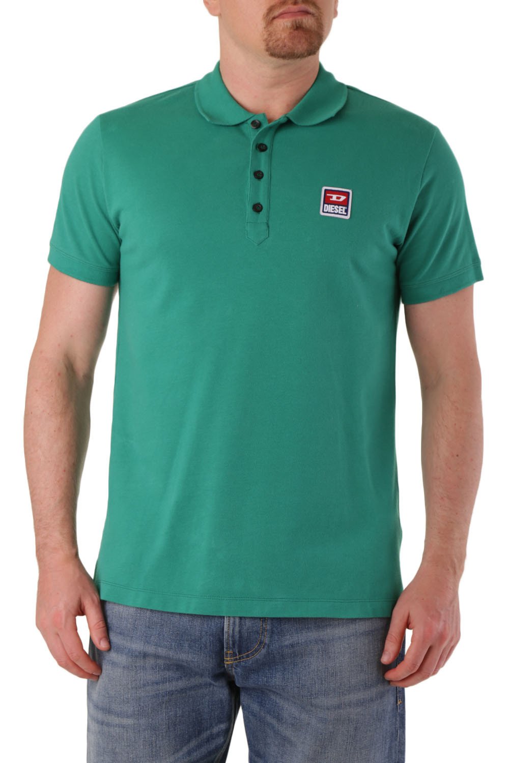 Diesel Men's Polo Shirt Various Colours 283910 - green-2 L
