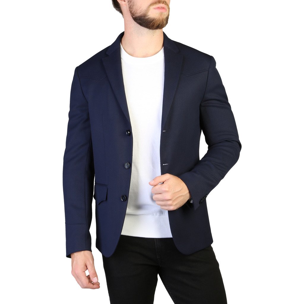 Calvin Klein Men's Formal Jacket Blue 349289 - blue 48