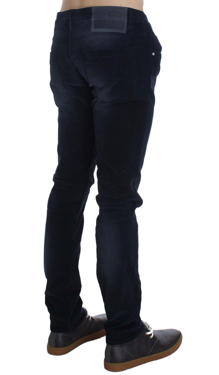ACHT Men's Cotton Stretch Slim Fit Jeans Blue SIG30464 - W34