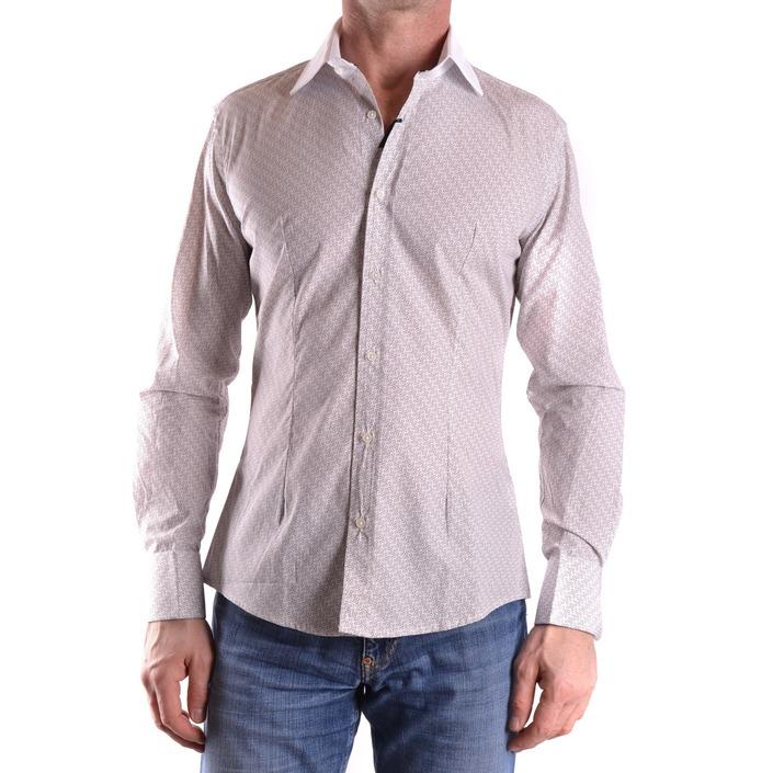 Daniele Alessandrini Men's Shirt Beige 163108 - beige 39