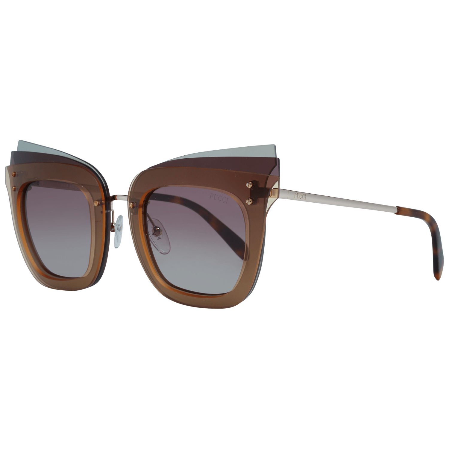 Emilio Pucci Women's Sunglasses Brown EP0105 6647F
