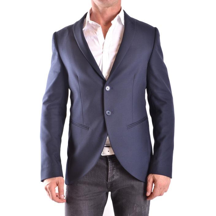 Daniele Alessandrini Men's Blazer Blue 188879 - blue 48