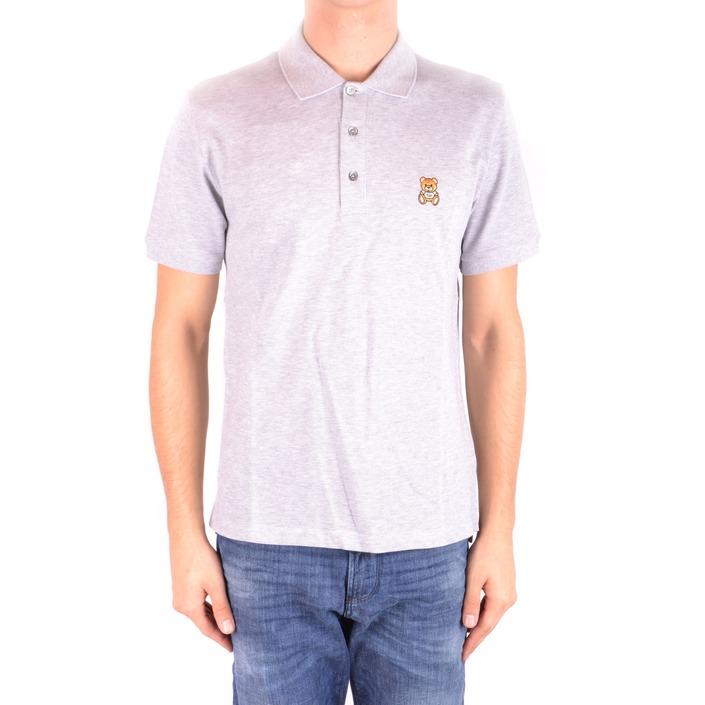 Moschino Men's Polo Shirt Grey 187177 - grey 52