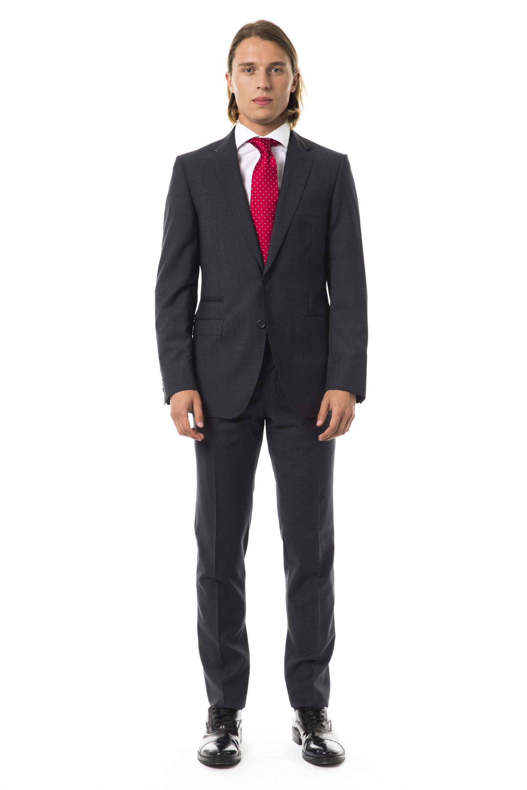 Uominitaliani Men's U Suit Gray UO997256 - IT50 | L
