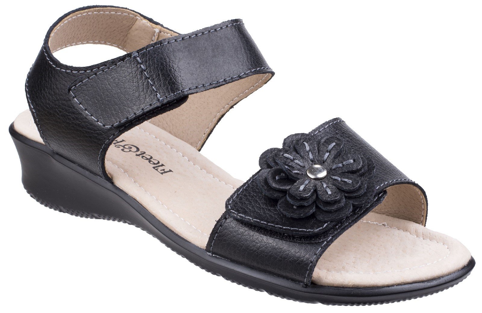 Fleet & Foster Women's Sapphire Touch Sandal Various Colours 26299 - Black 3