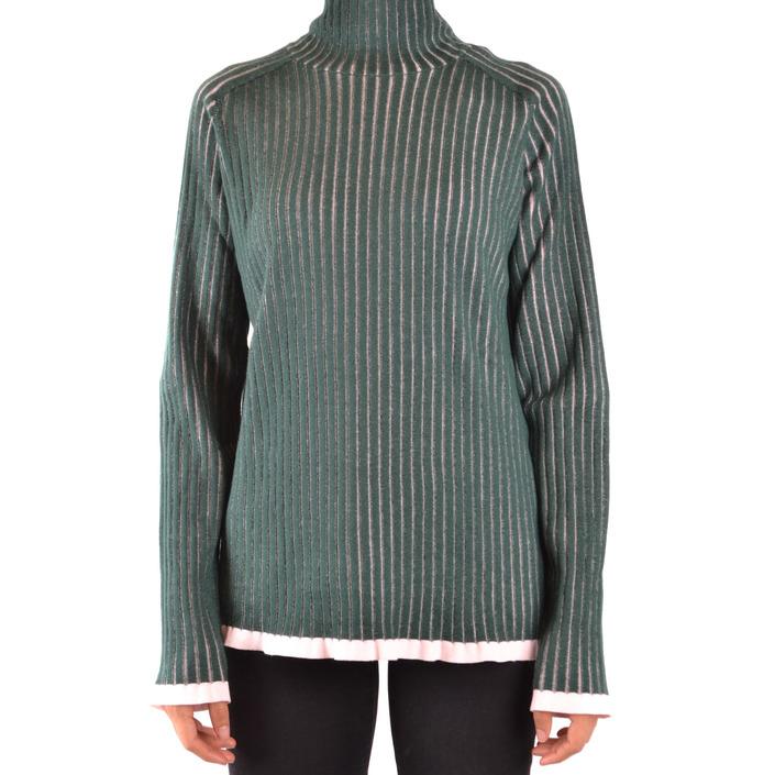 Burberry Women's Sweater Green 167568 - green L