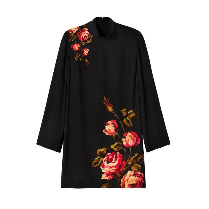 Desigual Women's Dress Black 185089 - black 38
