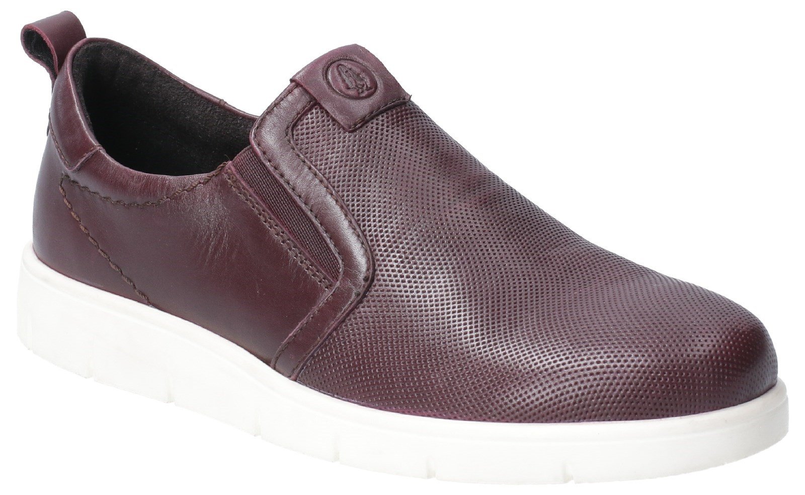 Hush Puppies Women's Lumi Slip On Trainer Various Colours 29232 - Plum 6