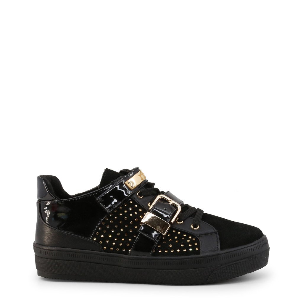 Roccobarocco Women's Trainer Black RBSC0F204 - black EU 35