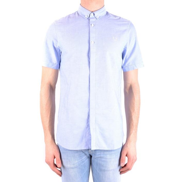 Fred Perry Men's Shirt Light Blue 161368 - light blue S