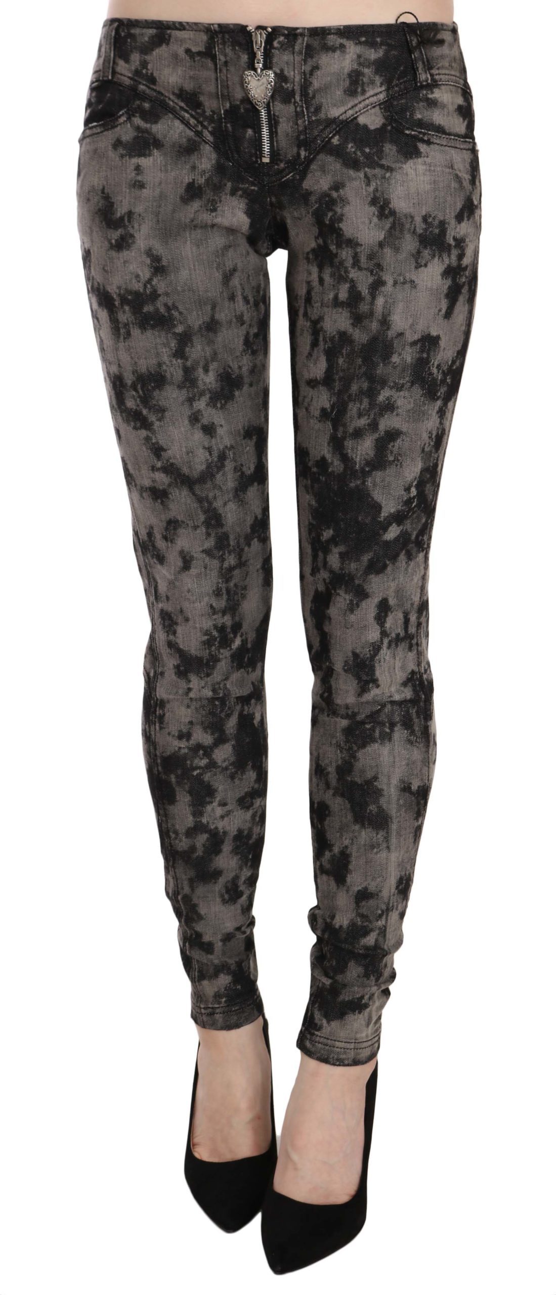 Just Cavalli Women's Low Waist Skinny Denim Trouser Multicolor PAN70329 - W26