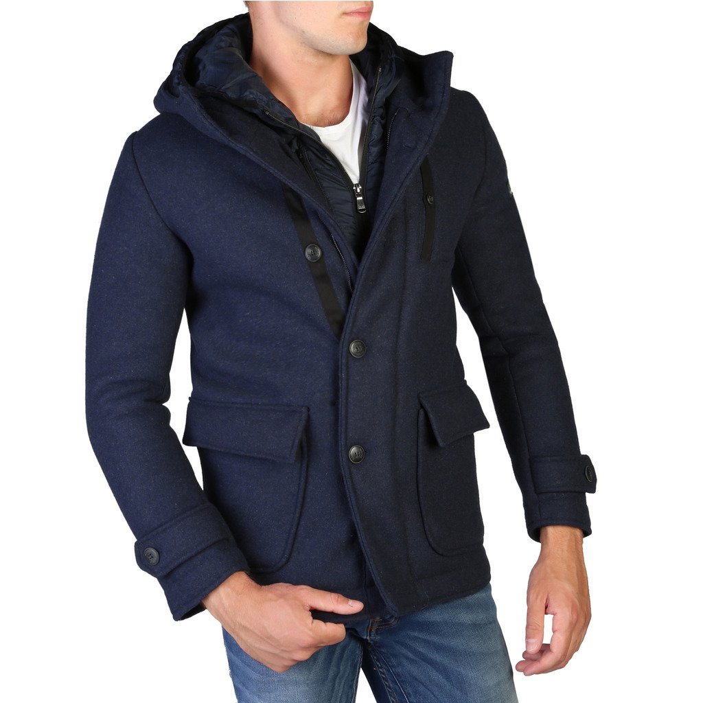 Yes Zee Men's Coat Various Colours O824_BJ00 - blue S