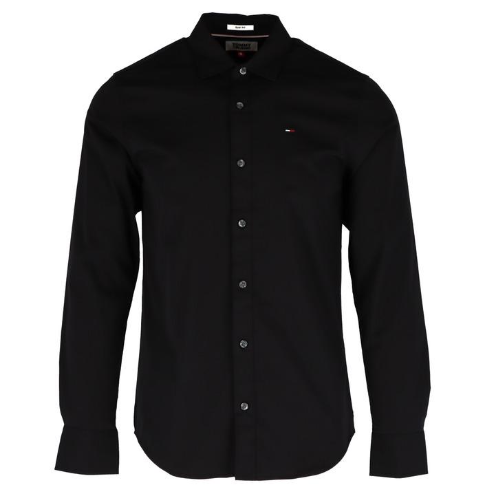 Tommy Hilfiger Jeans Men's Shirt White 273505 - black S
