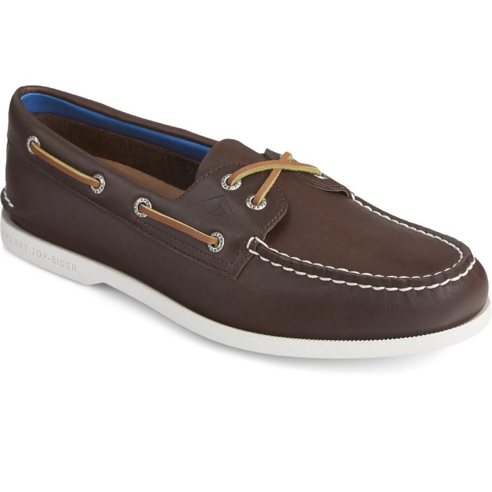 Sperry Men's Authentic Original PLUSHWAVE Boat Shoe Various Colours 31525 - Brown 9