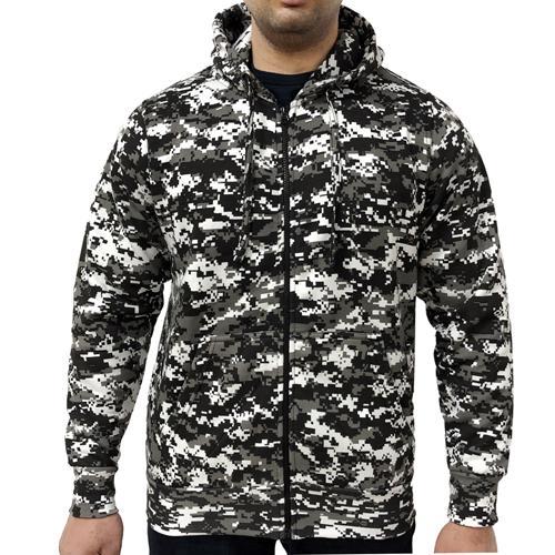 Game Technical Apparel Men's Hoodie Various Colours Game Zipper - Digital Urban S